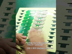 後ろの粘着層を固定する (Part I)