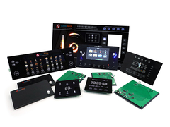 ポリエステルHMI家庭用電化製品のための容量性膜スイッチ