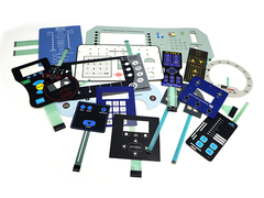 LEDのドームの膜スイッチ、ESDの保護の防水膜のキーパッド